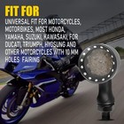 Motorcycle 4pcs Bullet Turn Signals For Lights Harley Cafe Racer Chopper Bobber