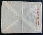 1941 Haifa Palestine Commercial Censored Cover To Melbourne Australia