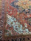 11 10 Ft X 8 9 Ft Exceptional Decorative Antique Handmade Heriz Serapi Carpet