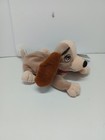 Disney  lady  Lady And The Tramp Disney Store Mini Bean Bag Plush 8    Nwt