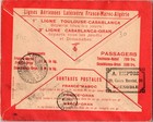 1928 Tolouse France Early Aviation First Flight Cover Ffc To Uruguay Montevideo
