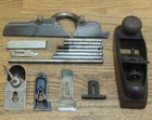 Assorted Stanley Plane Parts Lot-antique Hand Tool-22-45-78