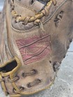 Vintage Rawlings Johnny Bench Mm7 Catchers Mitt Hinged Pad Baseball Glove