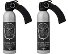 Police Magnum Pepper Spray 24oz Pistol Grip Fog Riot Defense Security Protection