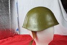Bulgarian M72 Army Military Helmet Cold War Era With Liner And Chinstrap