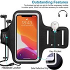 Waterproof Armband Case Sports Running Exercise Arm Band Phone Holder Keybag
