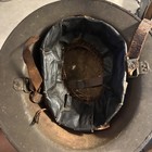  Wwi British Brodie Steel Helmet Hs 623 Hadfield Sheffield W  Original Liner