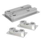 Antler Style Floor Plates For Stryker   Ferno Stretchers Secure Fastening System