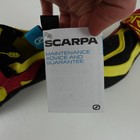 Scarpa Drago-y Climbing Shoes Youth Eu 36 Us 4 5 Yellow Red Vibram Bouldering