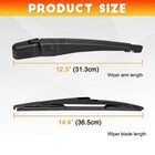 Rear Window Windshield Wiper Arm   Blade Set For Ford 2007-2014 Edge 9t4z17526a