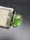 Artistan Stained Glass Kaleidoscope 9    Long Wrapped Green Marble Unique 