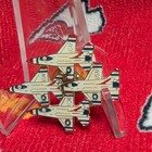 Us Air Force Thunderbirds F-16 Falcon Diamond Hat Lapel Tie Pin Usaf