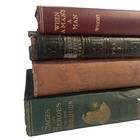 Lot Of 4  Antique Rare Hardcovers John Dryden harold Bell Wright  sages And Hero