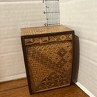 Vtg Japanese Hakone Yosegi Marquetry Box Drawer Sliding Lid Sound Works