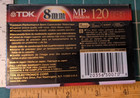 Tdk 120mp 8mm 120 Minute Premium Camcorder Video Tape 