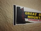 Vintage Great Smoky Mountains National Park Souvenir Fabric Pennant 23 