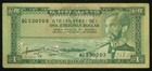 1966 Nd Currency Ethiopia One Dollar Banknote Emperor Haile Selassie P 25a Vf 