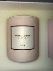 Hotel Lobby 3x Candles Hand-poured 9 75oz 100  Soy Wax - Spa  Signature  Linen