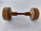 Antique Door Knob Victorian Wooden Drum Style Art Deco Spindle