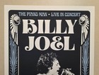 Billy Joel 2025 50th Anniversary Concert Poster