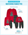 The Children   s Place Family Matching  Christmas And Holiday Pajama Sets  Cotton