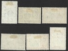 British Solomon Islands 1939-51  6d To 10s Values Sg 67 72 Mint  hinged  Cat   88