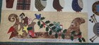 Friends For Christmas Wall Hanging Patchwork Quilt By Lynette Anderson 48   52 