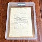Dwight D  Eisenhower   Psa   Autograph Letter Signed 8 Days Before Inauguration