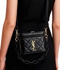 Ysl Yves Saint Laurent Beaute Beauty Gwp Vip Vanity Case Converted Bag Black New