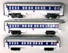 O Gauge Lionel Chicago Cubs Baseball Three Car Passenger Set  lot 5379 