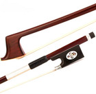 Master Piece a Genuine Pernambucowood Violin Bow 4 4 engraved Silver