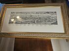 Fine Lithograph Of Florence Italy    nicely Framed