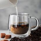 Large Double Walled Glass Coffee Mugs Beer Cups 24oz Set Of 2 Insulated Clear Bo