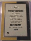 2009 Star Trek  Tos 40th Aka Series 3 Gary Combs As The Gorn A228 Autograph Card