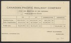 1918 Cpr 78a 1c Admiral Sepia View Card Mount Sir Donald Earnings To France