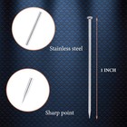 2000pcs Straight Pins For Crafts  Sewing Fabric Dressmaker Silver 