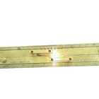 Antique Kelvin   Hughes 24  Brass Parallel Ruler Nautical Navigation Tool 