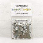144 Pcs Mixed Sizes Swarovski 2058 2088 Flatbacks No-hotfix Clear Crystal  001  
