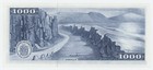 Iceland 1000 Kronur 1961 Pick 46 a Unc Uncirculated Banknote