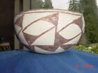 Old Antique Acoma Indian Pueblo Pottery Bowl Artifact From Estate Collection