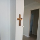 Rustic Wooden Cross Wall Hanging Pallet Wood Christian Wall Decor Farmhouse