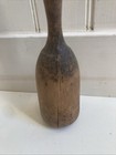 Antique Primitive Wooden Potato Masher Pestle Farmhouse Kitchen Tool 11 Inch