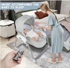 Infans 2 In 1 Smart Electric Baby Rocking Bassinet W  Remote Control