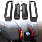 For Harley Road Glide Street Glide 2024-2025 Smoked Led Saddlebag Tail Lights
