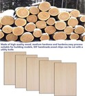 25 Pcs Unfinished Basswood Sheets 1 16   For Diy  Painting  Laser   Wood Burning