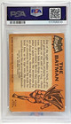 Psa 1 Poor 1966 Topps Batman  1 The Batman Bruce Wayne