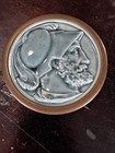 Low Art Tile   Metal Mfg Works Brass Portrait Tile Box Arts   Crafts Chelsea Ma