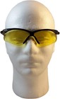 Jackson Nemesis Safety Glasses Black Frame With Amber Lens