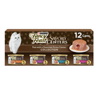 24 Pack Purina Fancy Feast Savory Centers Wet Cat Food Variety Pack  3 Oz
