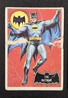 1966 Topps Batman Trading Cards batman   Robin Rookies  Low And Low mid Grade 